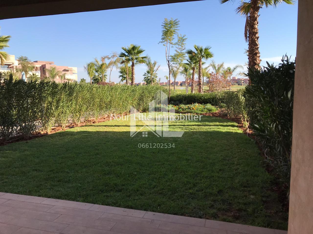 Rez-de-jardin front-golf