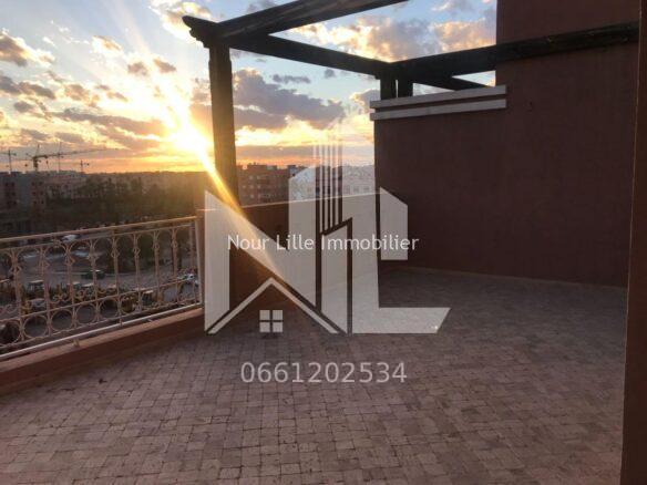 Beau duplex haut standing